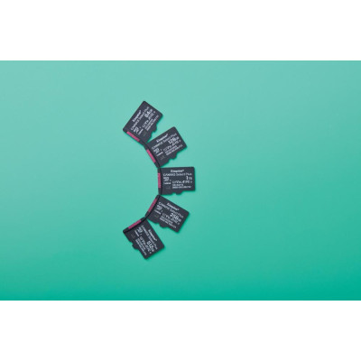 Kingston 256 GB microSDXC Canvas Select Plus Gen3 + SD-adapter SDCS3/256GB