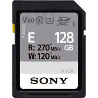 Sony 128 GB SDXC UHS-II U3 V60 SFE128.ET4