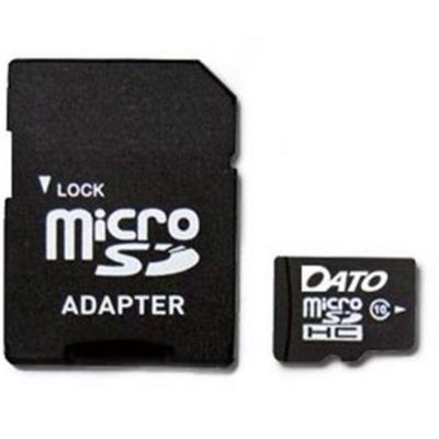 DATO 128 GB microSDXC Class 10 UHS-I + SD adapter DTTF128GUIC10