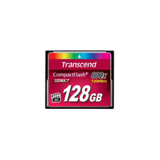 Transcend 128 GB 800X CompactFlash Card TS128GCF800