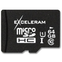 Exceleram 64 GB microSDXC class 10 UHS-I MSD6410