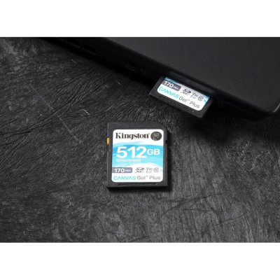 Kingston 128 GB SDXC class 10 UHS-I U3 Canvas Go! Plus SDG3/128GB