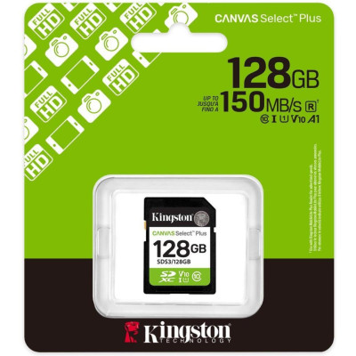 Kingston 128 GB SDXC Canvas Select Plus Gen3 SDS3/128GB