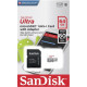 SanDisk 64 GB microSDHC UHS-I Ultra + SD adapter SDSQUNR-064G-GN3MA