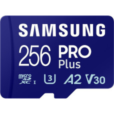 Samsung 256 GB microSDXC UHS-I U3 V30 A2 PRO Plus 2023 (MB-MD256SA)