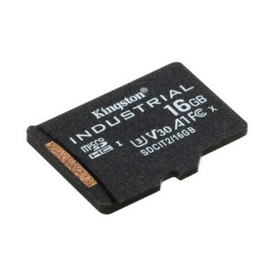 Kingston 16 GB microSDHC UHS-I (U3) V30 A1 Industrial (SDCIT2/16GBSP)