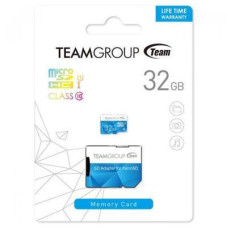 TEAM 32 GB microSDHC UHS-I Color + SD Adapter TCUSDH32GUHS40