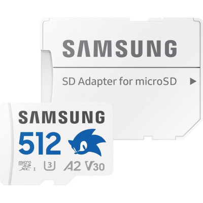 Samsung 512 GB microSDXC Pro Plus Sonic the Hedgehog (MB-MD512SA/LC1)