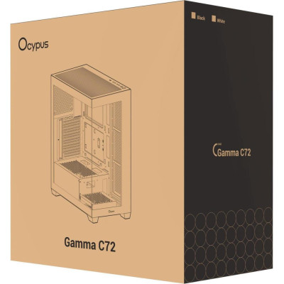 Ocypus Gamma C72 Black (GAMMA-C72-BKD000XX-GL)