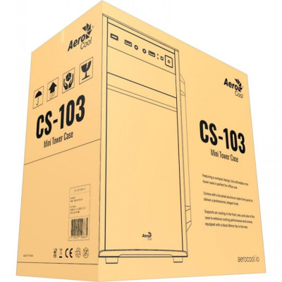 Aerocool CS-103 Black + VX 500 Plus 500W (4718009159372)