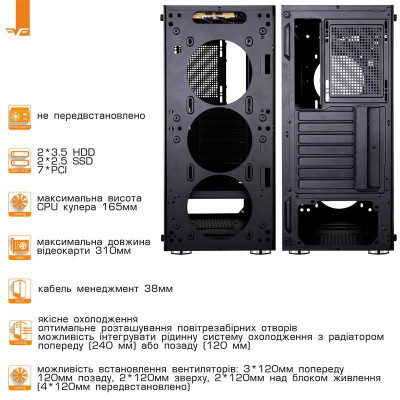 Frime Legion Black (Legion-U3-GLS-4DTRMLT16.6WP)