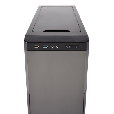 Корпус Corsair Carbide 330R Titanium Edition Black (CC-9011071-WW)