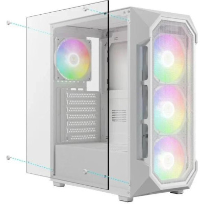 GAMDIAS AURA GC1 ELITE ARGB White (4711514500608)