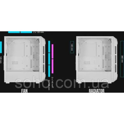 GAMDIAS AURA GC1 ELITE ARGB White (4711514500608)