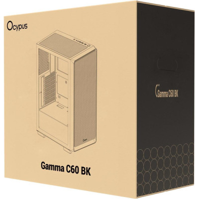 Ocypus Gamma C60 Black (GAMMA-C60-BKG000XX-GL)