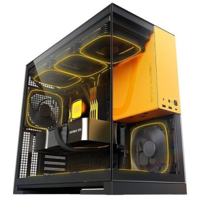 Geometric Future Model 5 Glass Black/Yellow (GEO-M5-BY)