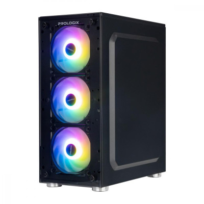 Prologix E103 Tempered Glass Black