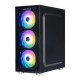 Prologix E103 Tempered Glass Black