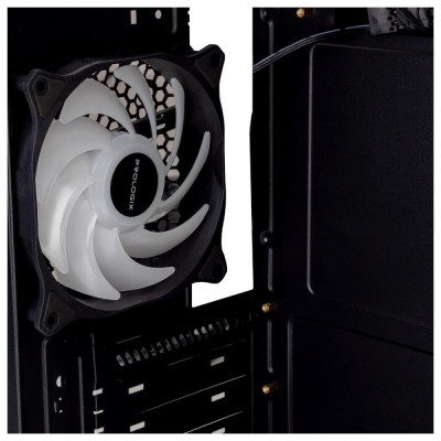 Prologix E103 Tempered Glass Black