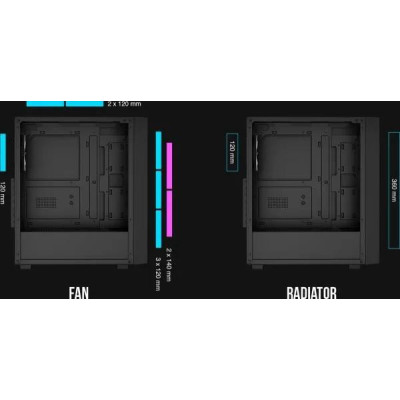 GAMDIAS AURA GC2 ELITE ARGB Black (4711514500615)