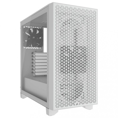 Corsair 3000D Tempered Glass Mid-Tower White (CC-9011252-WW)