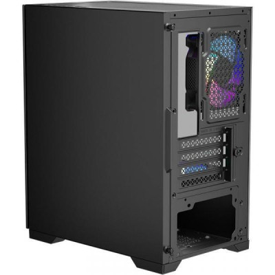 1stPlayer X2-M-BK-4F1-PS-600FK 600W Black with window (X2-M-BK-4F1-PS-600FK-EU)