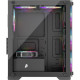 1stPlayer X2-M-BK-4F1-PS-600FK 600W Black with window (X2-M-BK-4F1-PS-600FK-EU)