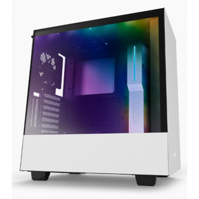 Корпус NZXT H500i Smart White Black (CA-H500W-W1)