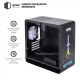 QUBE EAGLE Aluminum Black NeptuneUA Printed (QBX3M_WBNU3PN)