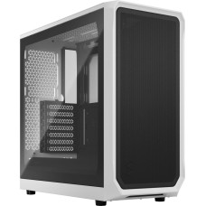 FRACTAL DESIGN Focus 2 White TG Clear Tint (FD-C-FOC2A-02)
