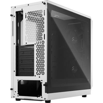 FRACTAL DESIGN Focus 2 White TG Clear Tint (FD-C-FOC2A-02)