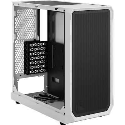 FRACTAL DESIGN Focus 2 White TG Clear Tint (FD-C-FOC2A-02)