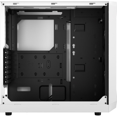 FRACTAL DESIGN Focus 2 White TG Clear Tint (FD-C-FOC2A-02)