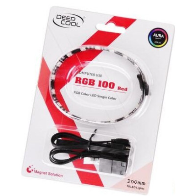 Підсвічування Deepcool світлодіодне для корпусу RGB 100 RD