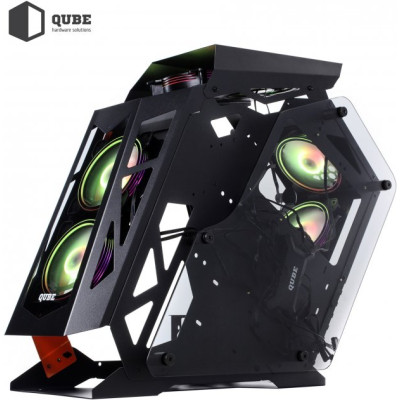 QUBE Stalker Black-Orange (STALKER_FMBU3)