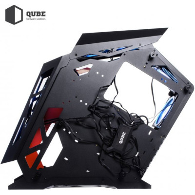 QUBE Stalker Black-Orange (STALKER_FMBU3)