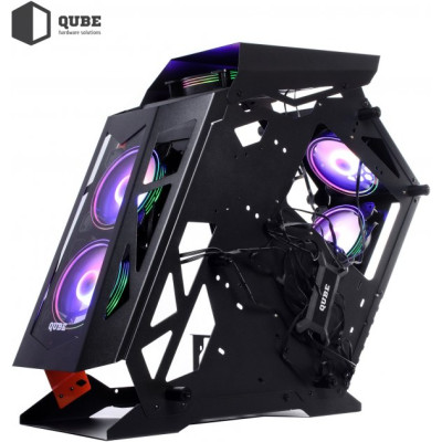QUBE Stalker Black-Orange (STALKER_FMBU3)