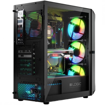 Logic concept Portos ARGB Midi Black (AT-PORTOS-10-0000000-0002)