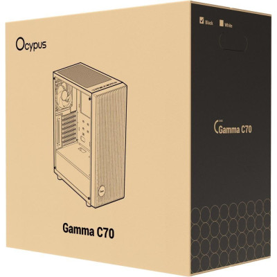 Ocypus Gamma C70 ARGB Black (GAMMA-C70-BKG400XX-GL)