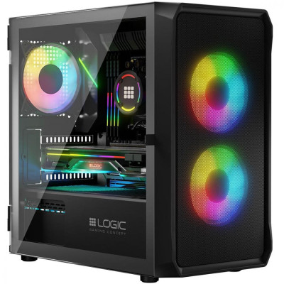 Logic concept Portos ARGB Mini Black (AM-PORTOS-10-0000000-0002)