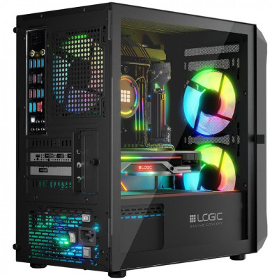 Logic concept Portos ARGB Mini Black (AM-PORTOS-10-0000000-0002)