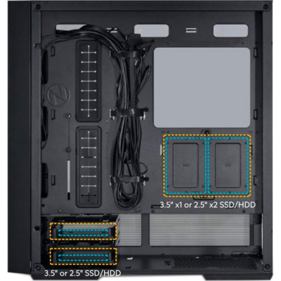 Lian Li Lancool 206 Black (G99.LAN206RX.00)