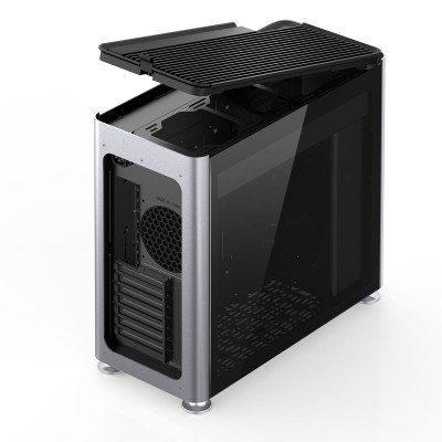 JONSPLUS i400 Tempered glass Aluminum Silver (i400-G Silver)
