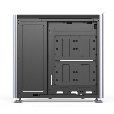 JONSPLUS i400 Tempered glass Aluminum Silver (i400-G Silver)