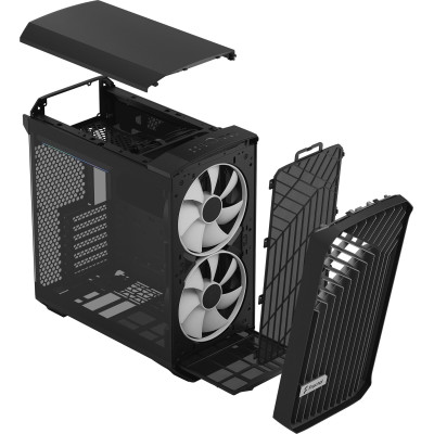 FRACTAL DESIGN Torrent Compact RGB Black TG (FD-C-TOR1C-02)