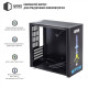 QUBE V9 Aluminum Black NeptuneUA Printed (QBV9M_WBNU3PN)
