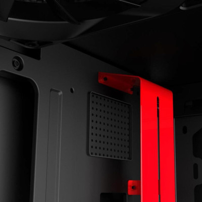 Корпус NZXT H500i Smart Black Red (CA-H500W-BR)