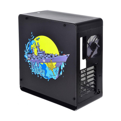 QUBE HAWK Aluminum Black NeptuneUA Printed (QBX4A_WBNU3PN)