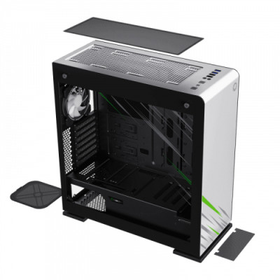 GAMEMAX Vega Pro Tempered Glass White