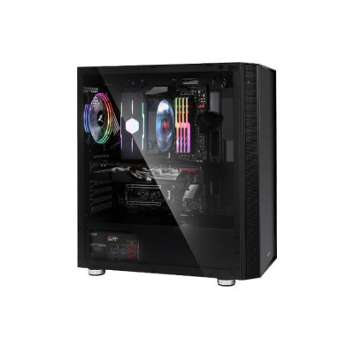 ZALMAN R2 Black Mid Tower ARGB (R2 BlackRGBGlass)